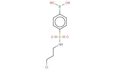 N-(3-CHLOROPROPYL) 4-BORONOBENZENESULFONAMIDE